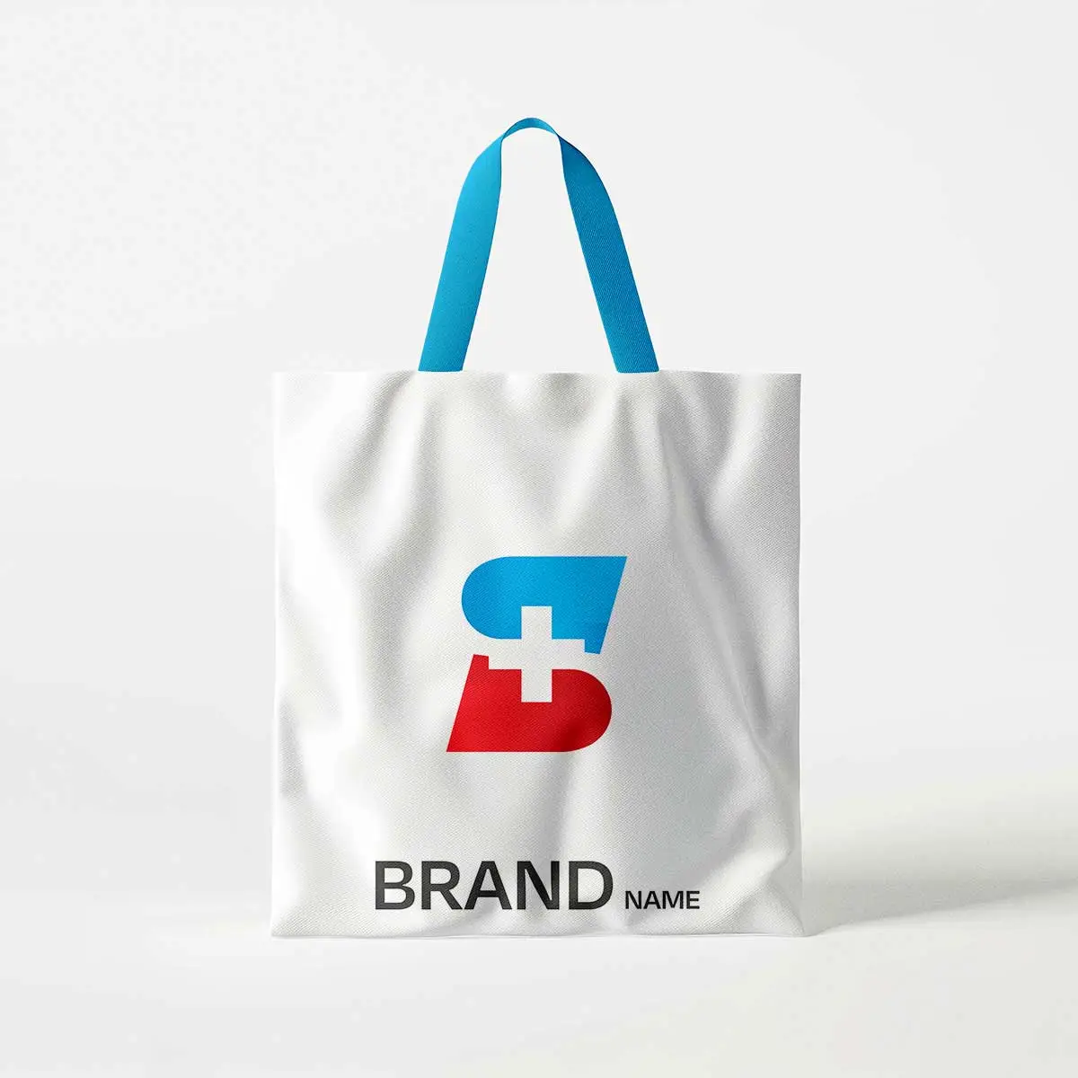 Hospital logo with S medical logo on medical bag