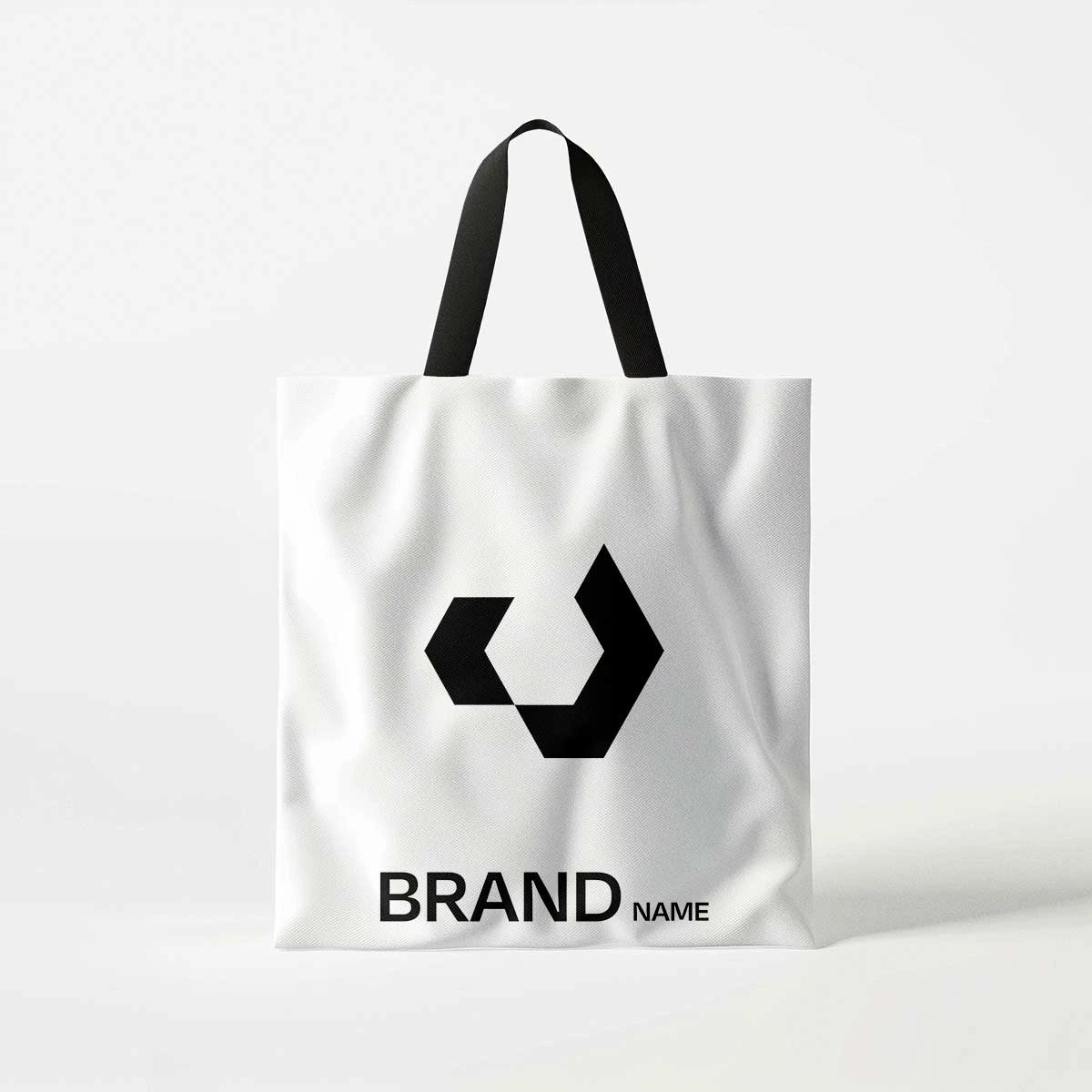 Fashion bag featuring w letter logo design