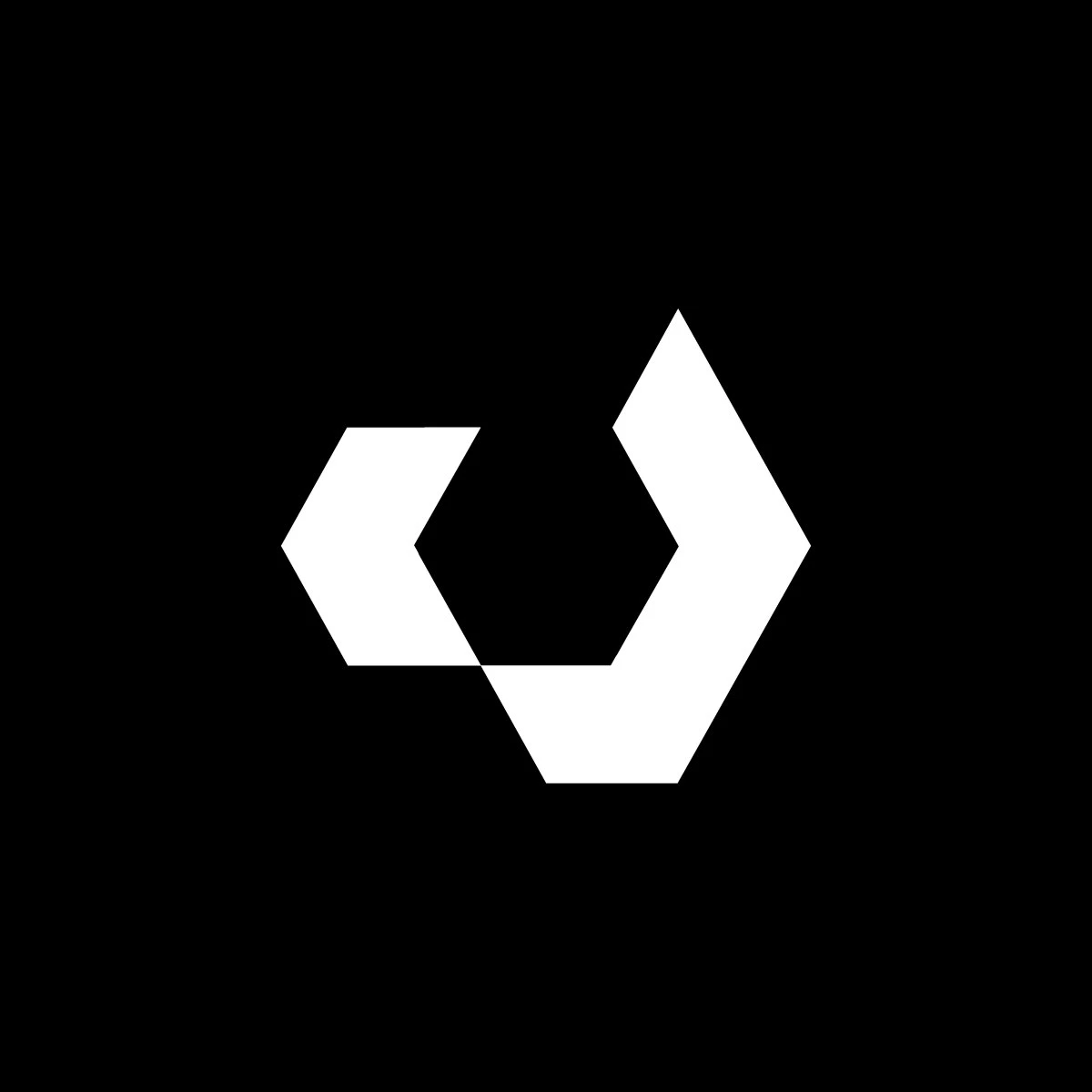w geometric logo